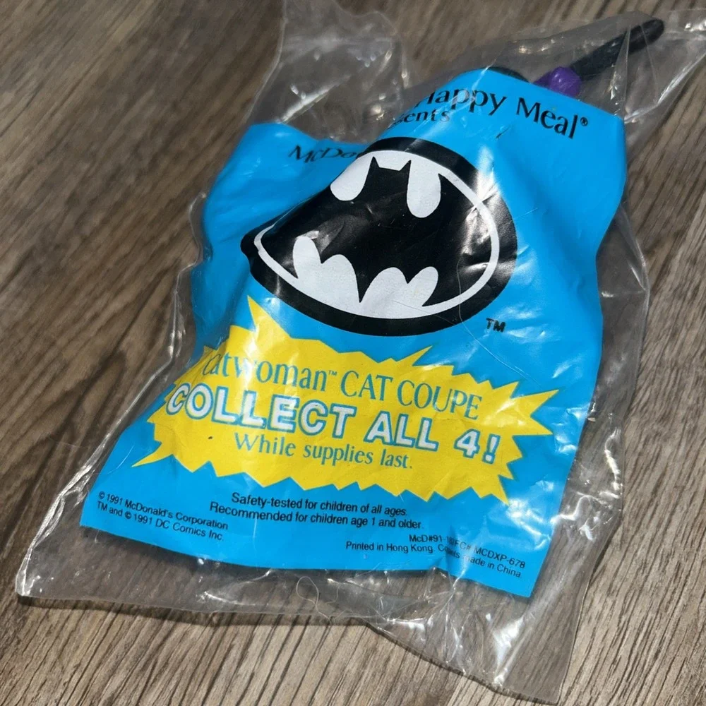 LOT OF 4 1991 McDonald's Happy Meal Toy 